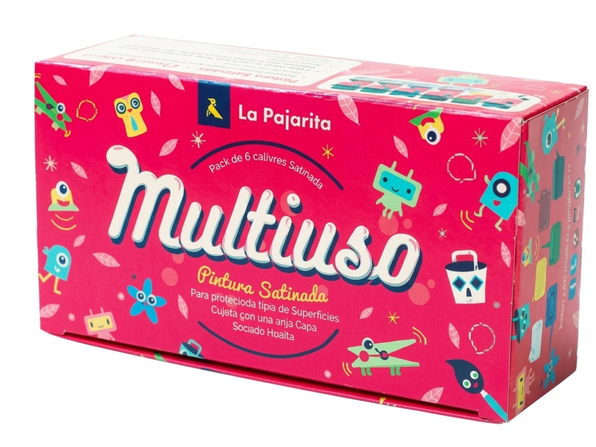 LA PAJARITA Temperas Pack 6u