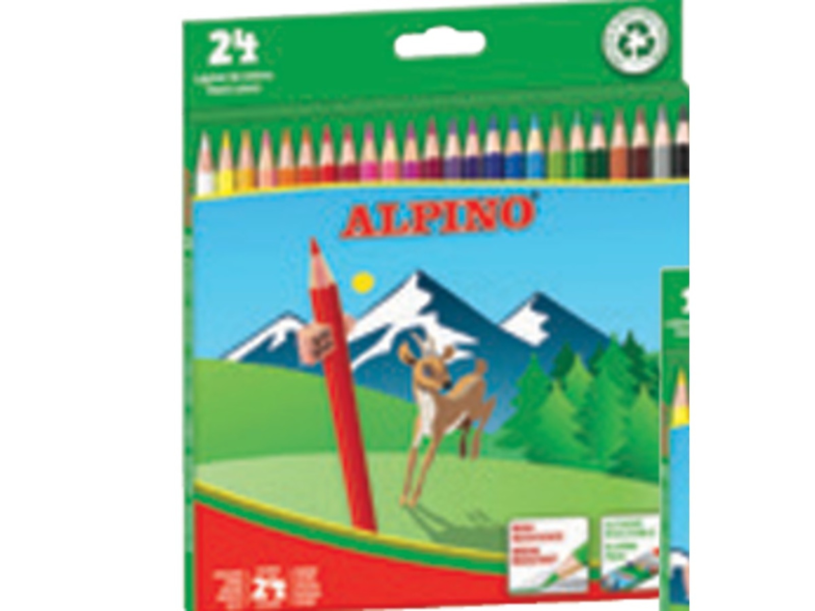 Lápices de Colores Alpino — 24 unidades
