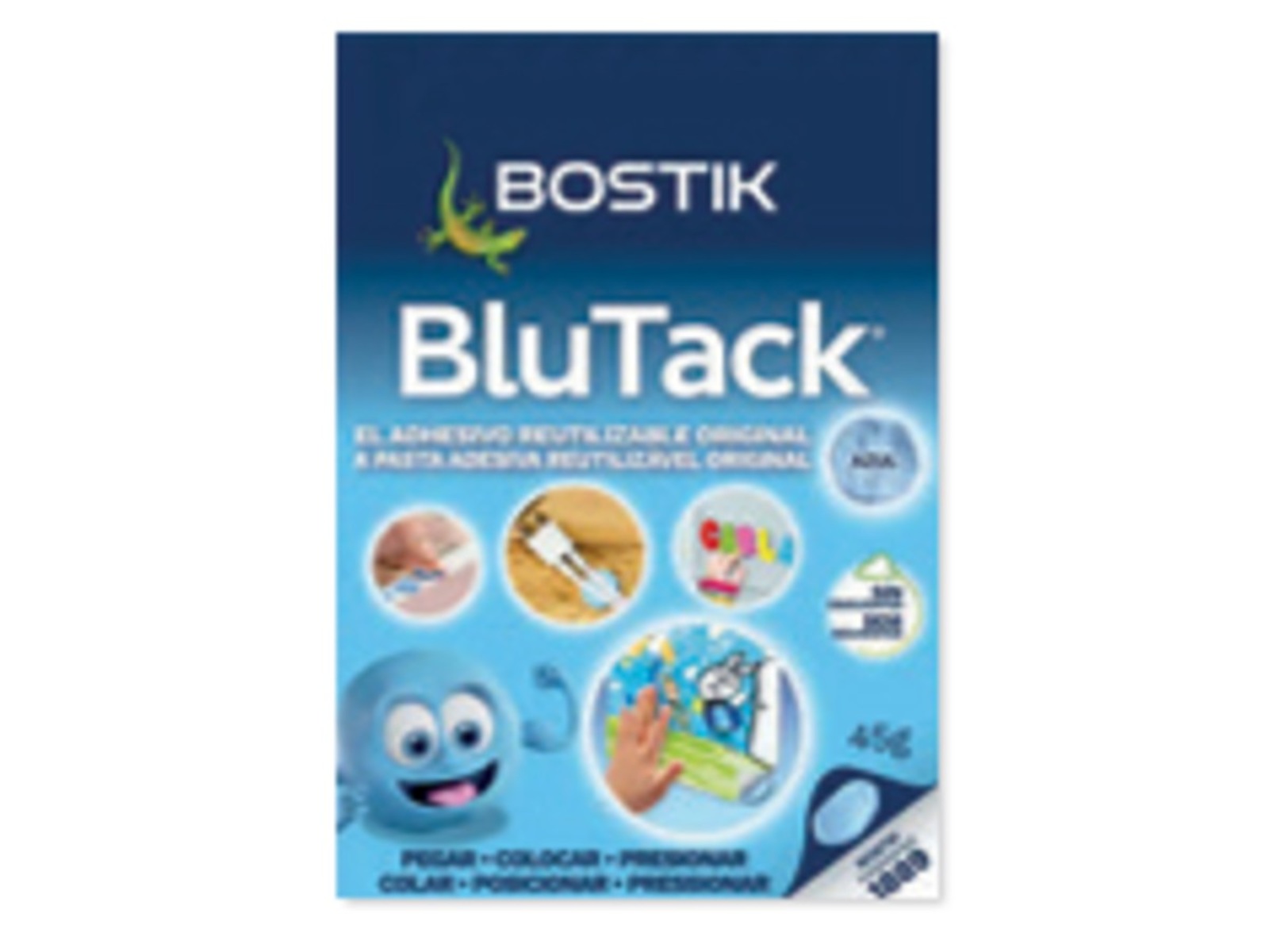 Sujetacosas Masilla Adhesiva Bostik BluTack