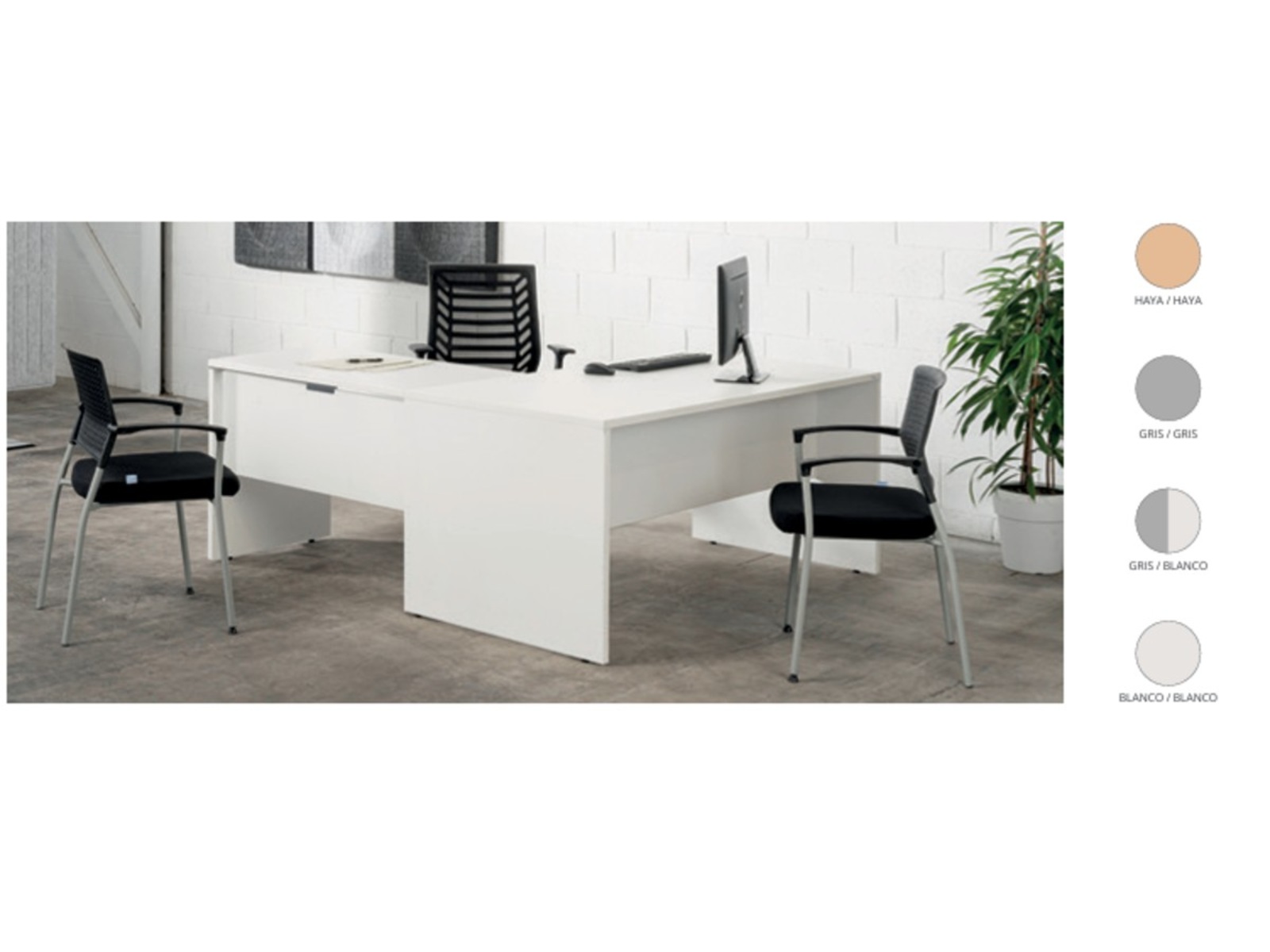 MESAS WORK 180 x 80 x 74 cm — Modelo 2003