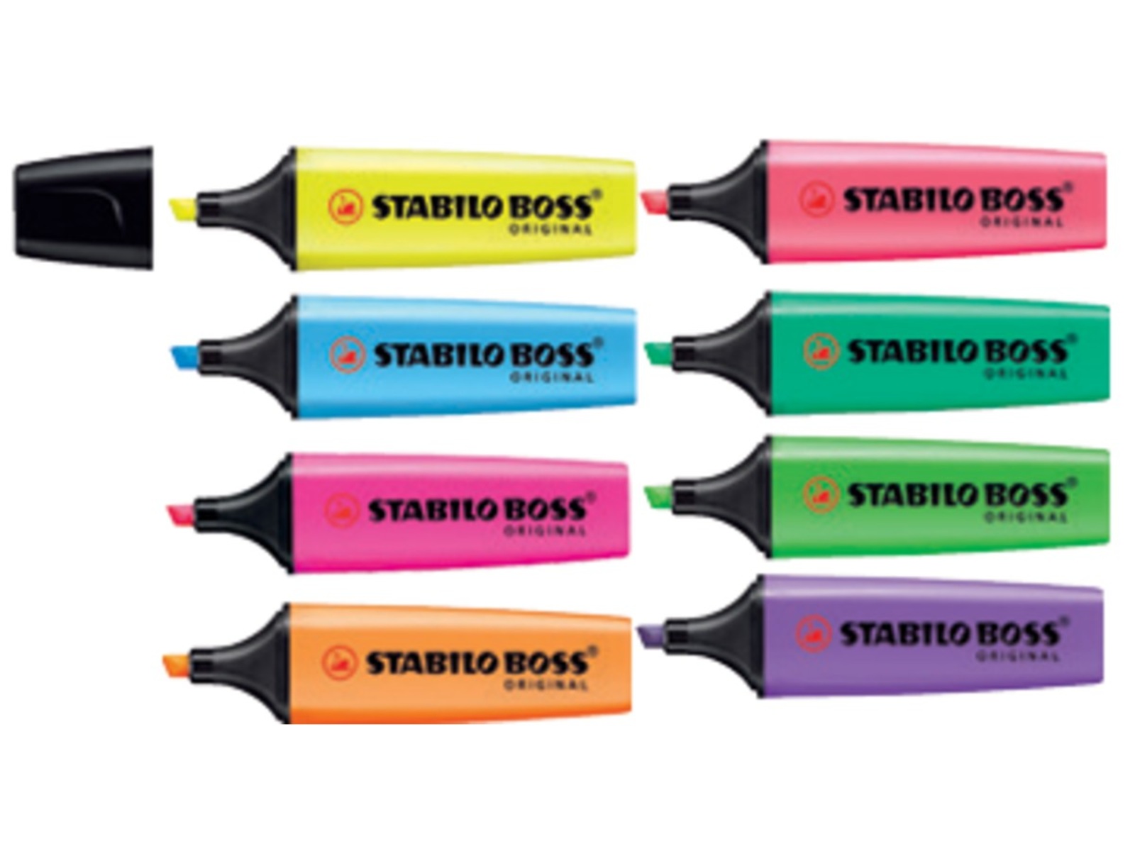 Rotulador Fluorescente Boss 70 Stabilo — Amarillo